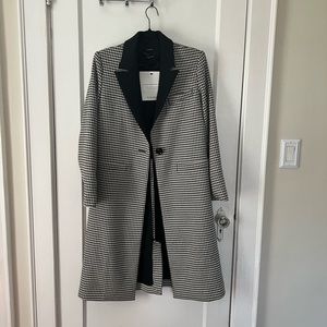 Alice and Olivia houndstooth coat